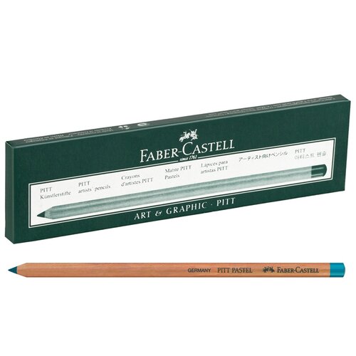 Faber-Castell Пастельный карандаш Pitt Pastel, 6 шт., 153 кобальтовая бирюза