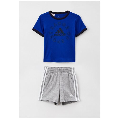 фото Костюм дет. спорт. hf1896/adidas/lk logo set royblu/legink/размер 116