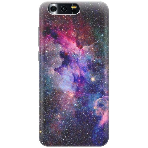 фото Gosso ультратонкий силиконовый чехол-накладка для honor 9 с принтом "открытый космос"