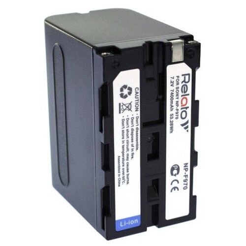 Аккумулятор Relato NP-F970 (Sony NP-F970) 7.2V, 7400mAh