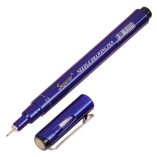 Ручка капиллярная линер черная .01 MS-807B