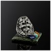 Сувенир Ёжик, 5х5х4 см, змеевик, гипс, микс 4746717 - изображение