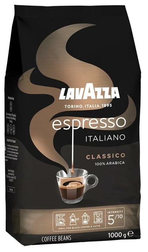 Кофе в зернах Lavazza Espresso Italiano Classico (Эспрессо Италиано Классико) 1кг - фотография № 4