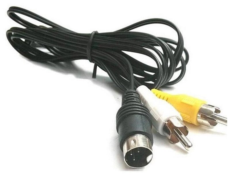 Геймпад AV-кабель для подключения к ТВ для Sega черный
