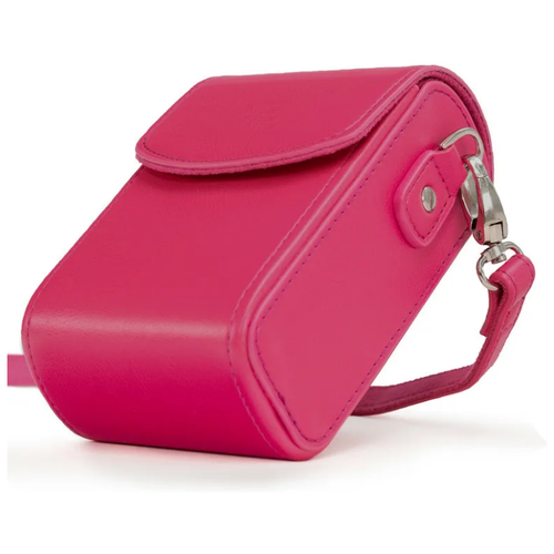 фото Сумка-кожух-кобура mypads из качественной импортной кожи ts-m130 для фотоаппарата sony cyber-shot dsc-wx500/hx90/h55/hx90v розового цвета