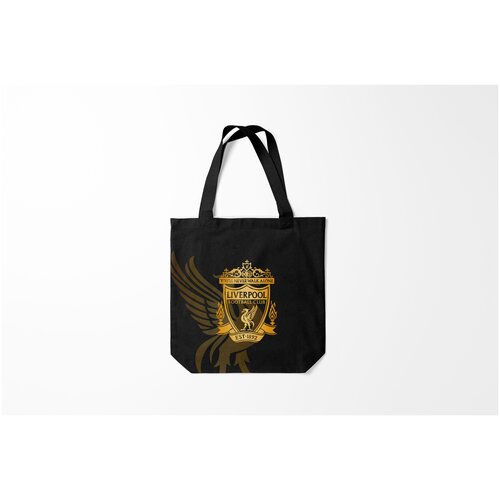 фото Сумка-шоппер / 40х40 см / футбол / liverpool burnettie