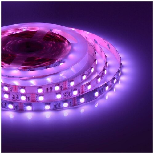 Светодиодная лента Apeyron 14,4W/m 60LED/m 5050SMD разноцветная 5M LSE-158