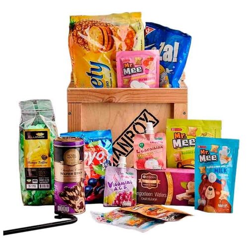 фото Подарочный набор сладкая азия box manbox