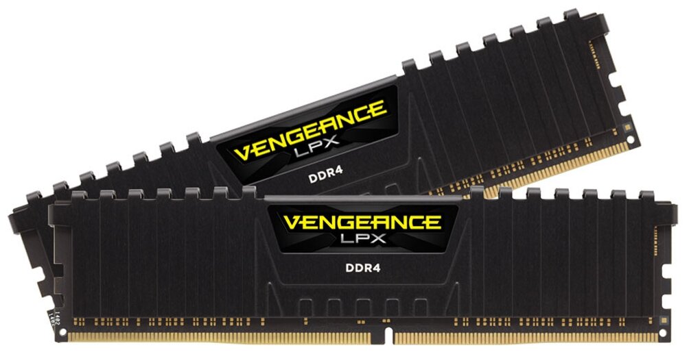 Оперативная память Corsair Vengeance LPX 16 ГБ (8 ГБ x 2 шт.) DDR4 3200 МГц DIMM CL16 CMK16GX4M2B3200C16