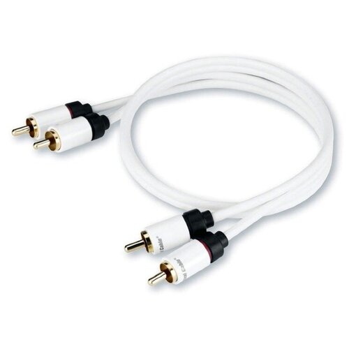 кабель аудио 2xrca 2xrca dynavox black line stereo cable 207480 1 0m Кабель аудио 2xRCA - 2xRCA Real Cable 2RCA-1 3.0m