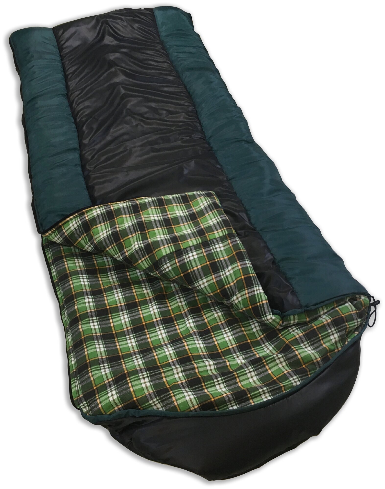 ООО Полишвей ПК Спальный мешок-одеяло с капюшоном "Тайга" 90х190 + капюшон 40