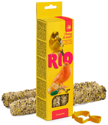 Рио палочки для канареек с медом и полезными семенами 80г