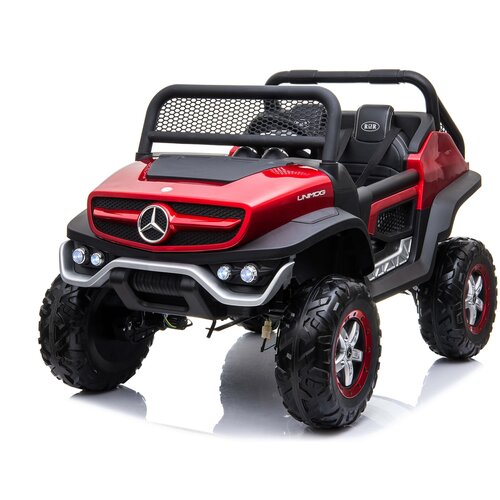 RiverToys Багги Mercedes-Benz Unimog Concept P555BP 4WD, вишневый глянец электромобиль багги 7202 4x4 белый