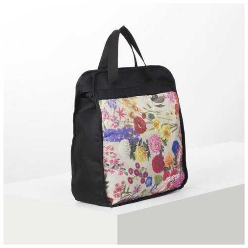 фото Сумка хоз 32,2, 40*14*35, 1 отд на молнии, н/карман, черный 5217619 luris