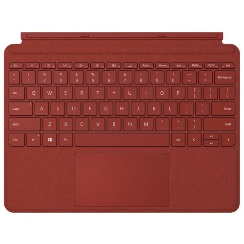 Клавиатура Microsoft Surface Go Signature Type Cover материал Alcantara (Poppy Red) RUS клавиатура microsoft surface go signature type cover материал alcantara ice blue rus