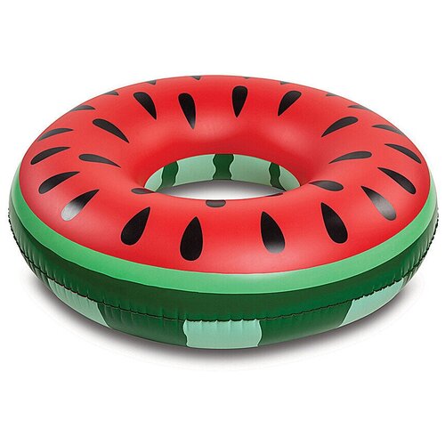Надувной круг для плавания Арбуз 90 см надувной круг арбуз 90 пвх повышенной прочности