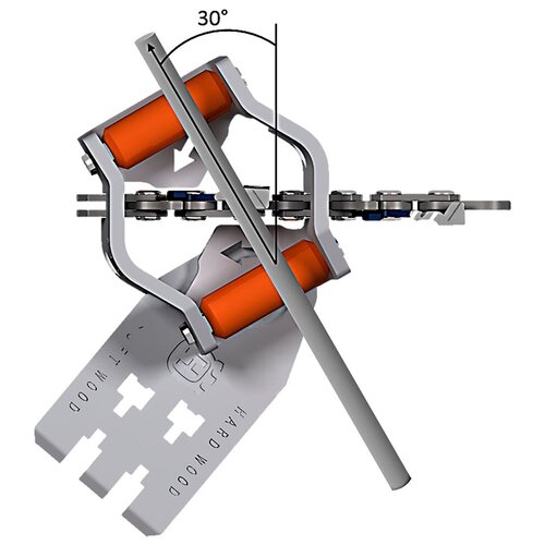 Заточный комплект для X-Cut C83/85 Husqvarna (5869385-01) шаг 3/8 паз 1,5 мм