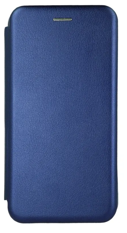 Чехол книжка кожа синий для Samsung Galaxy A50 / A50S / A30s с магнитным замком , трансформируется в подставку / самсунг галакси а50 / чехол книга