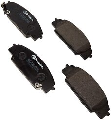 Дисковые тормозные колодки передние brembo P28032 для Acura RSX, Honda Civic, Honda S2000 (4 шт.)