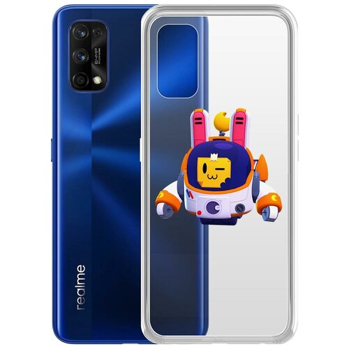 фото Чехол-накладка clear case brawl stars-лунный спраут для realme 7 pro krutoff group