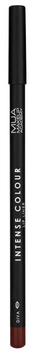 MUA карандаш для губ Intense Colour Lip Liner, Diva