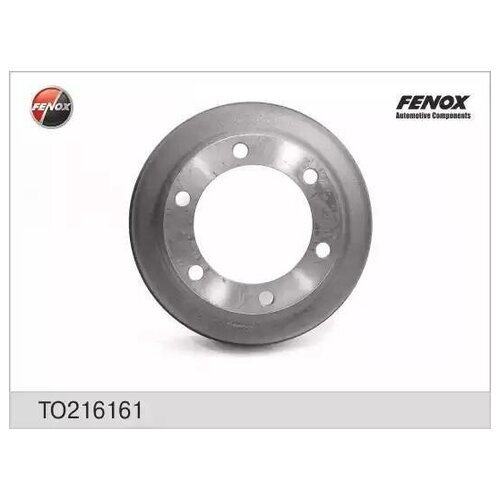 FENOX TO216161 Барабан тормозной FORD TRANSIT 88-00 TO216161