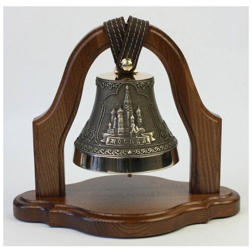 Колокол бронзовый на подставке 