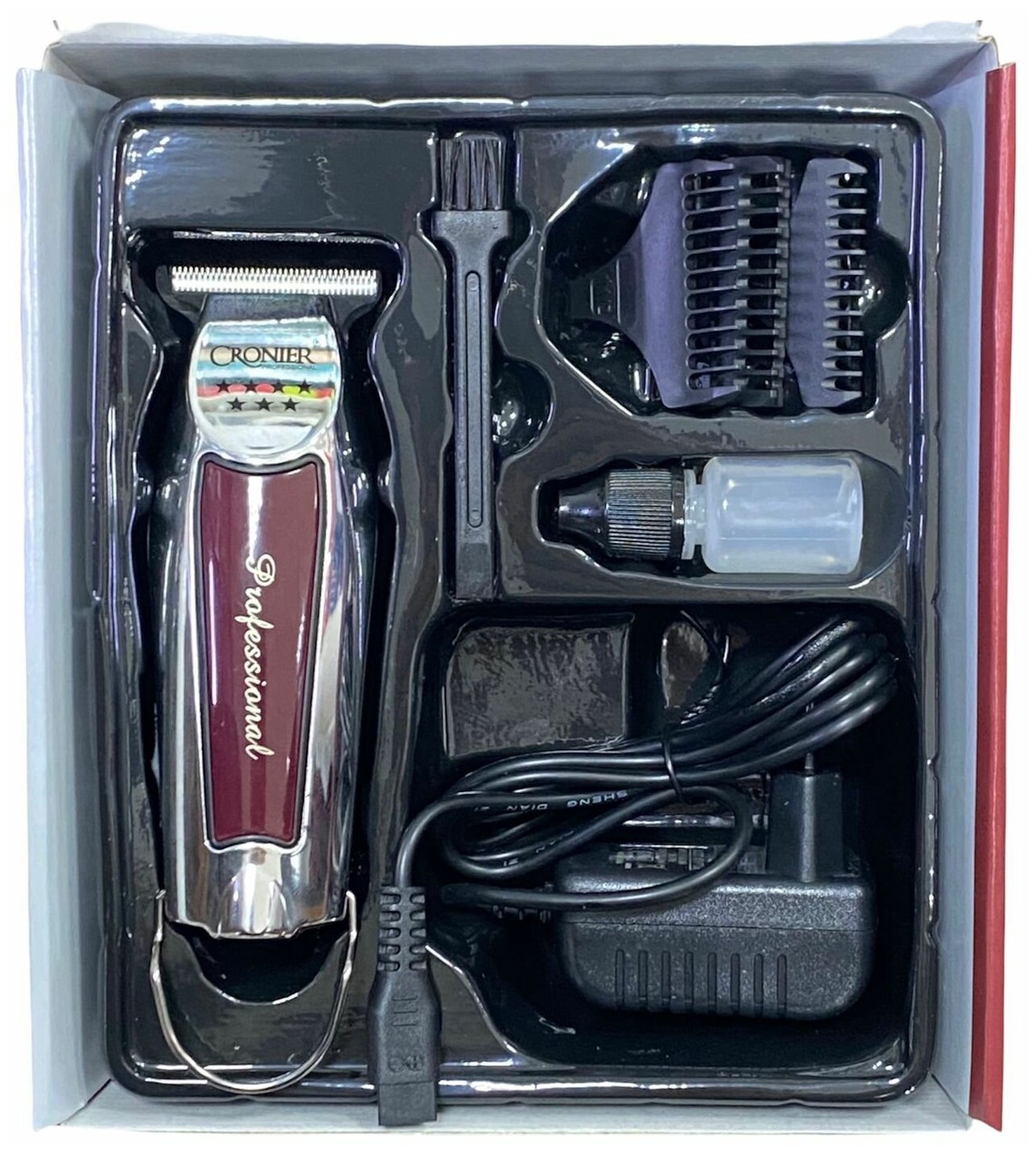 Триммер Профессиональный Cronier 9220A, машинка для стрижки волос и бороды. - фотография № 8