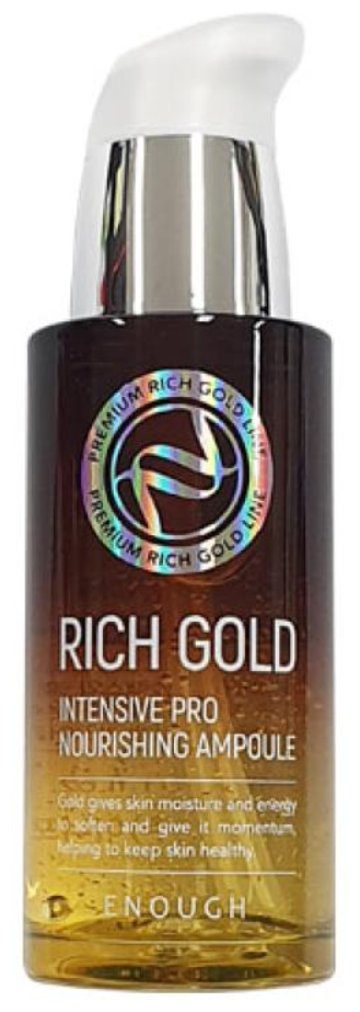 Сыворотка Rich Gold Intensive Pro Nourishing Ampoule 30мл ENOUGH - фото №1