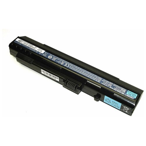 клавиатура для ноутбука acer aspire aoa110 ab черная без рамки Аккумуляторная батарея для ноутбука Acer Aspire One ZG-5 D150 A110 531h 11.1V 4400mAh 48Wh черная