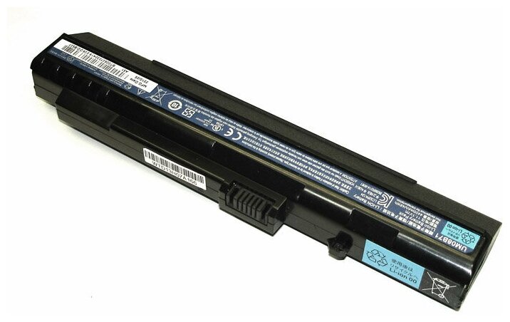 Аккумуляторная батарея для ноутбука Acer Aspire One ZG-5 D150 A110 531h 11.1V 4400mAh 48Wh черная