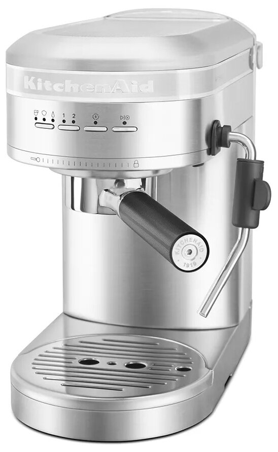 Кофемашина KitchenAid ESPRESSO 5KES6503ESX, серебристый - фотография № 2