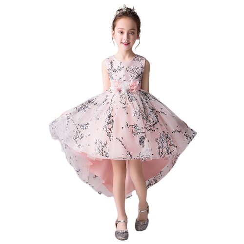 фото Платье нарядное, размер 140, розовый doveark