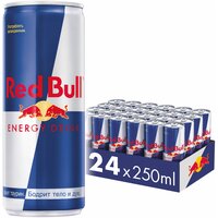 Энергетический напиток Red Bull, 0.25 л, 24 шт.