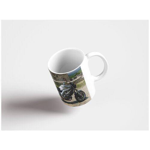 фото Кружка "suzuki, мотоцикл, двигатель 320 мл. белая lotsprints