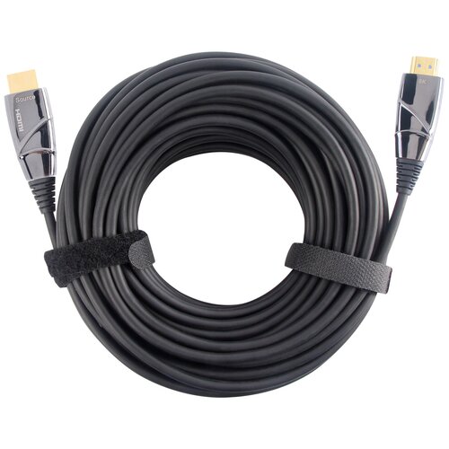 HDMI кабель ver.2.1 VCOM 8K 60Hz оптический активный 20 метров передача сигнала без потерь на большие расстояния (D3743-20M)