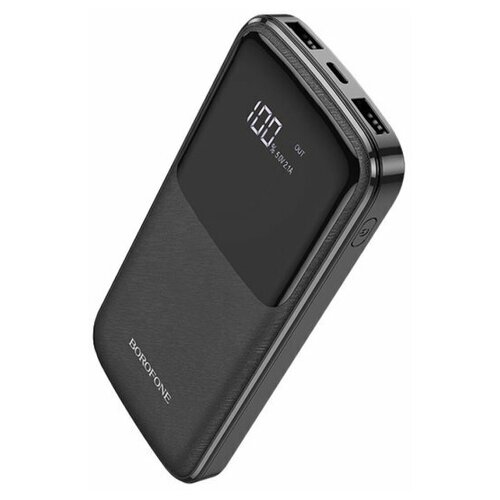 Аккумулятор BOROFONE BJ17 внешний 10 000 mAh цвет черный 129000₽