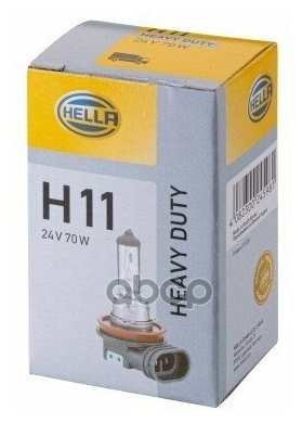 Лампа Накаливания H11 24v 70w Pgj 192 HELLA арт. 8GH008358241