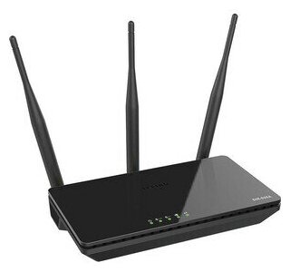 Wi-Fi роутер D-Link DIR-806A/RU, AC750, черный