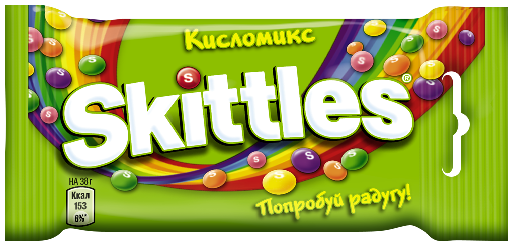 Драже SKITTLES Кисломикс, 38 г - фотография № 2