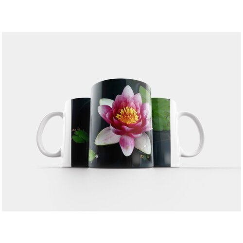 фото Кружка "водяная лилия, вода, водное растение" 320 мл lotsprints