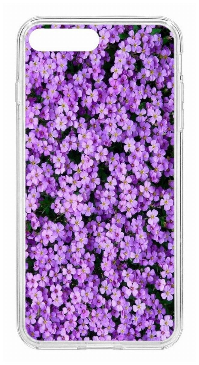 Чехол для iPhone 7 Plus/8 Plus Kruche Print Обриета, противоударная пластиковая накладка с рисунком, защитный силиконовый бампер с защитой камеры