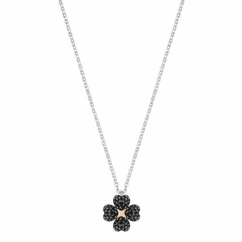 Колье SWAROVSKI кристаллы Swarovski золотой черный серебряный 5599₽