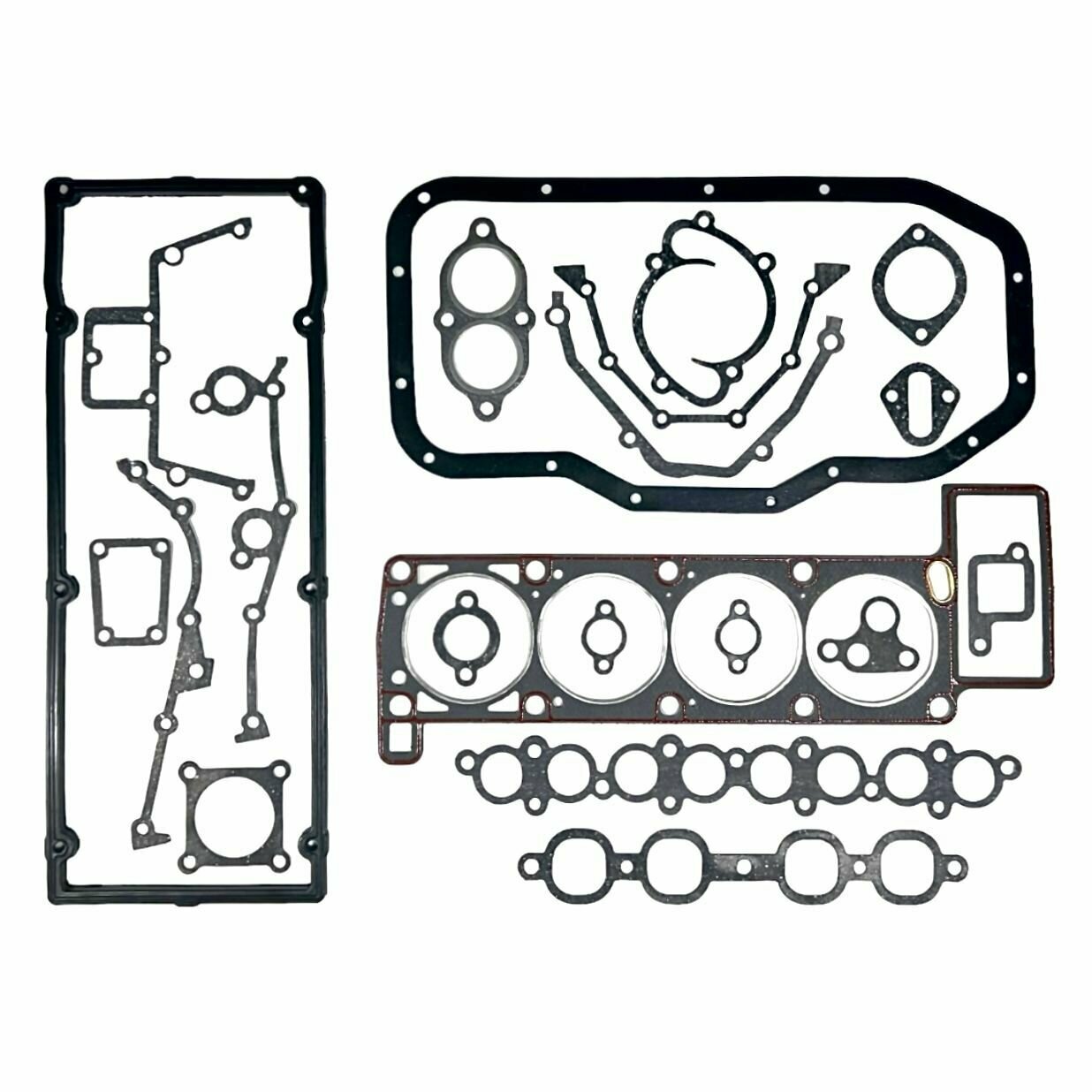 Комплект прокладок двигателя Волга-Газель ЗМЗ-405 (пгбц с герметиком) полный (21 наименование)