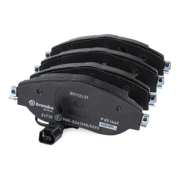 Дисковые тормозные колодки передние brembo P 85 144X (4 шт.) — фото 11