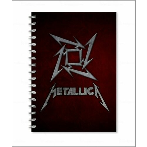 Тетрадь Metallica, Металлика №4, А5 маска для сна metallica металлика 4