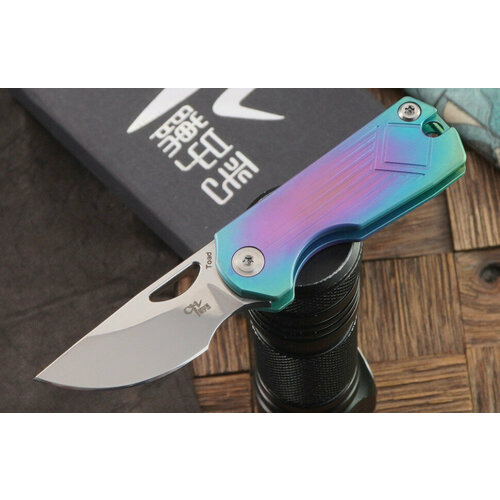 фото Складной нож-брелок ch knives toad-col