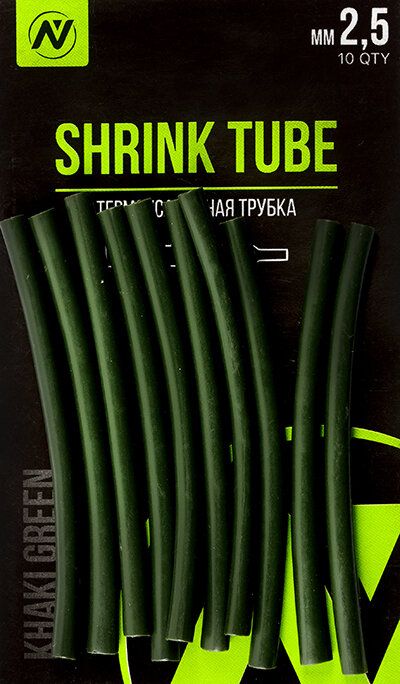 Термоусадочная трубка VN Tackle Shrink Tube 25мм khaki green