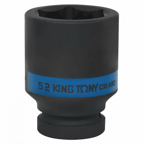 головка торцевая ударная глубокая шестигранная 1 2 20 мм king tony 443520m king tony арт 443520m Головка торцевая ударная глубокая шестигранная 1, 52 мм KING TONY 843552M