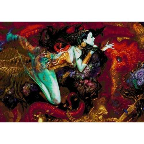 Авторская вышивка бисером Сирена 50-4756-НС